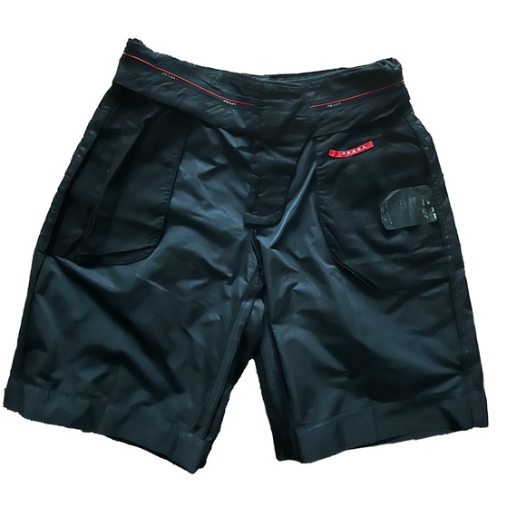 Vintage Y2K Prada nylon midi short size 38 IT 2 US - Picture 8 of 10